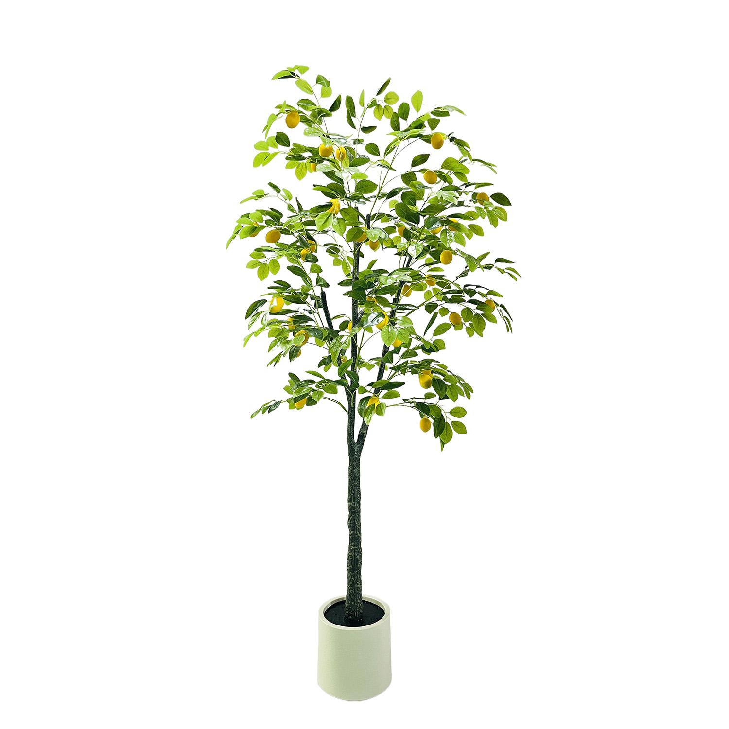 Christmas Tree Artificial - Kunstmatige citroenboom, 180 cm grote kunstplant