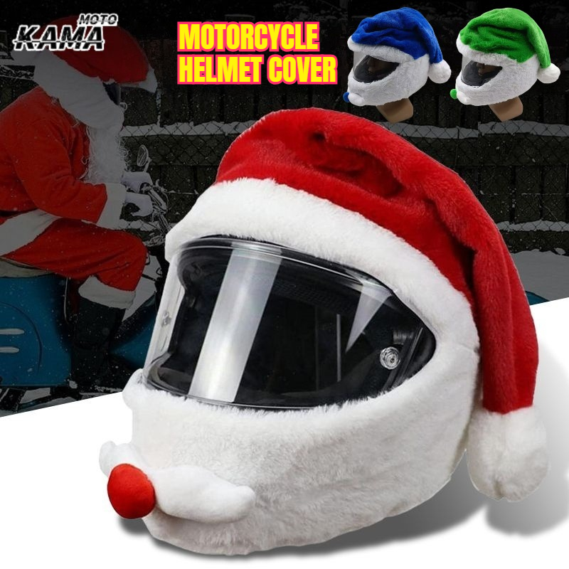 Santa Hat Plush - Kerstman-helmhoes van pluche, kerstmuts voor universele