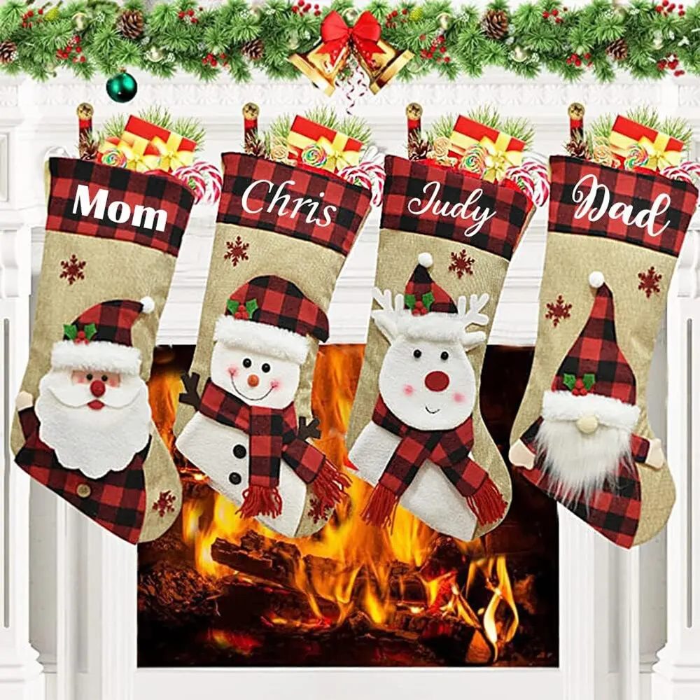 Kerst Vakantie Kousen Kerst Op - Christmas Stocking Hanging recensie en prijs