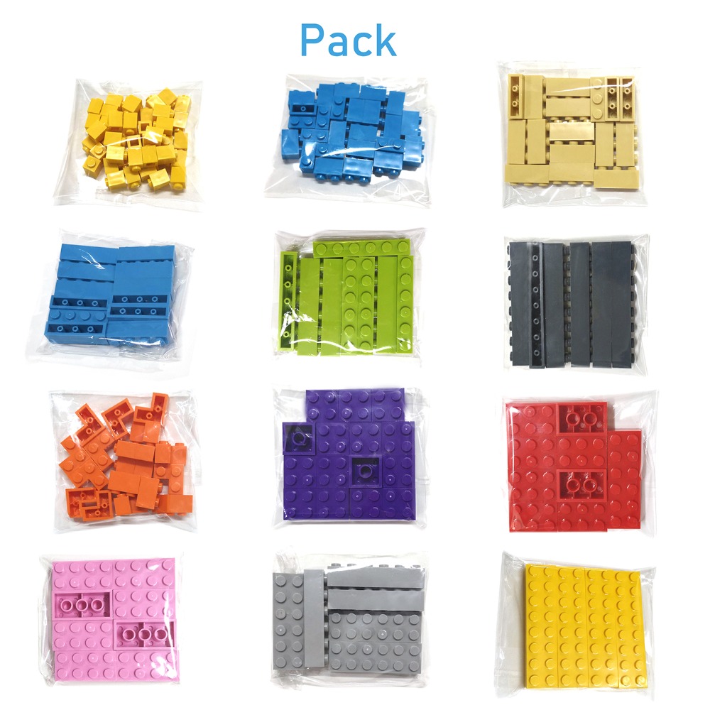 50 stks DIY Bouwstenen Bolle Z - Lego Set Creator recensie en prijs