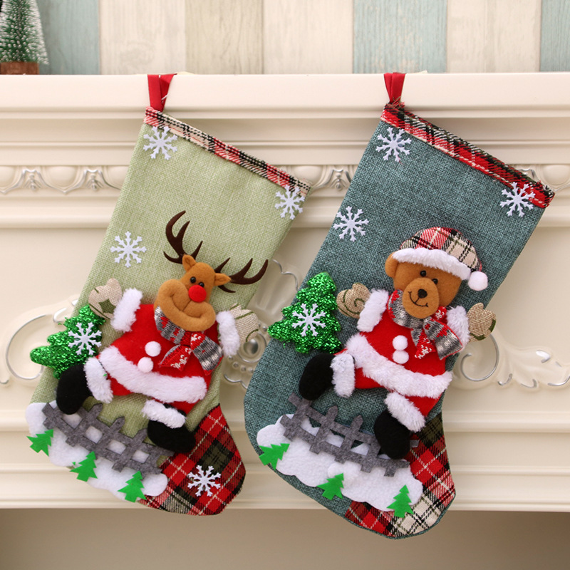 31 cm grote kerstkousen kerstv - Christmas Stocking Hanging recensie en prijs