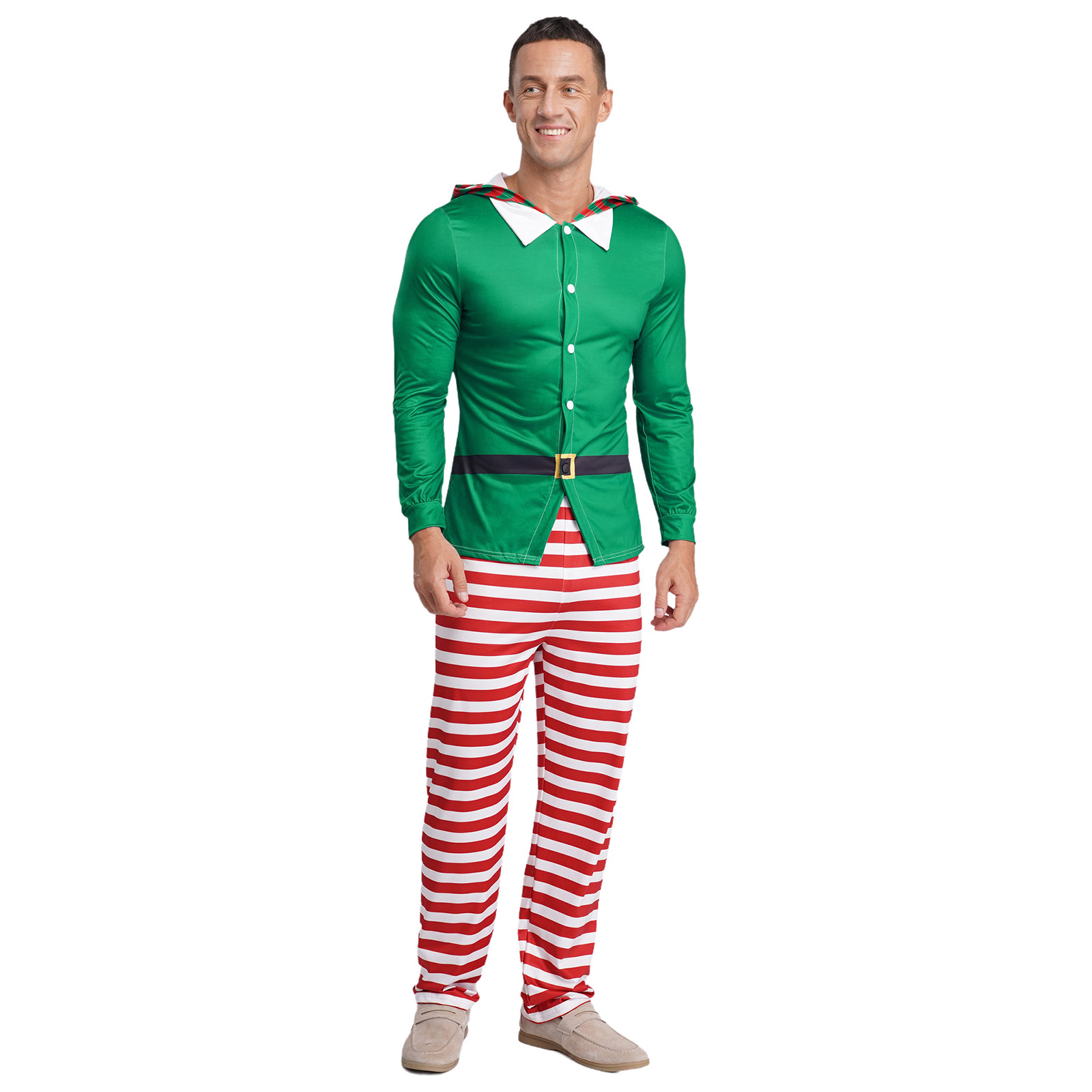 Mannen Kerst Elf Cosplay Kostu - Elf Costume Christmas recensie en prijs